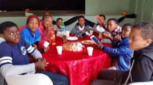 The handsome Grade 6 boys!