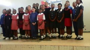 The participants from the different schools, posing proudly!